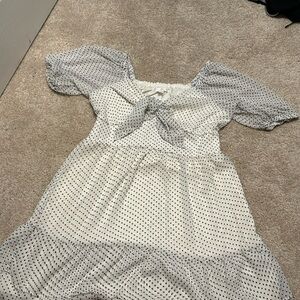 Black White Lauren Conrad Dress